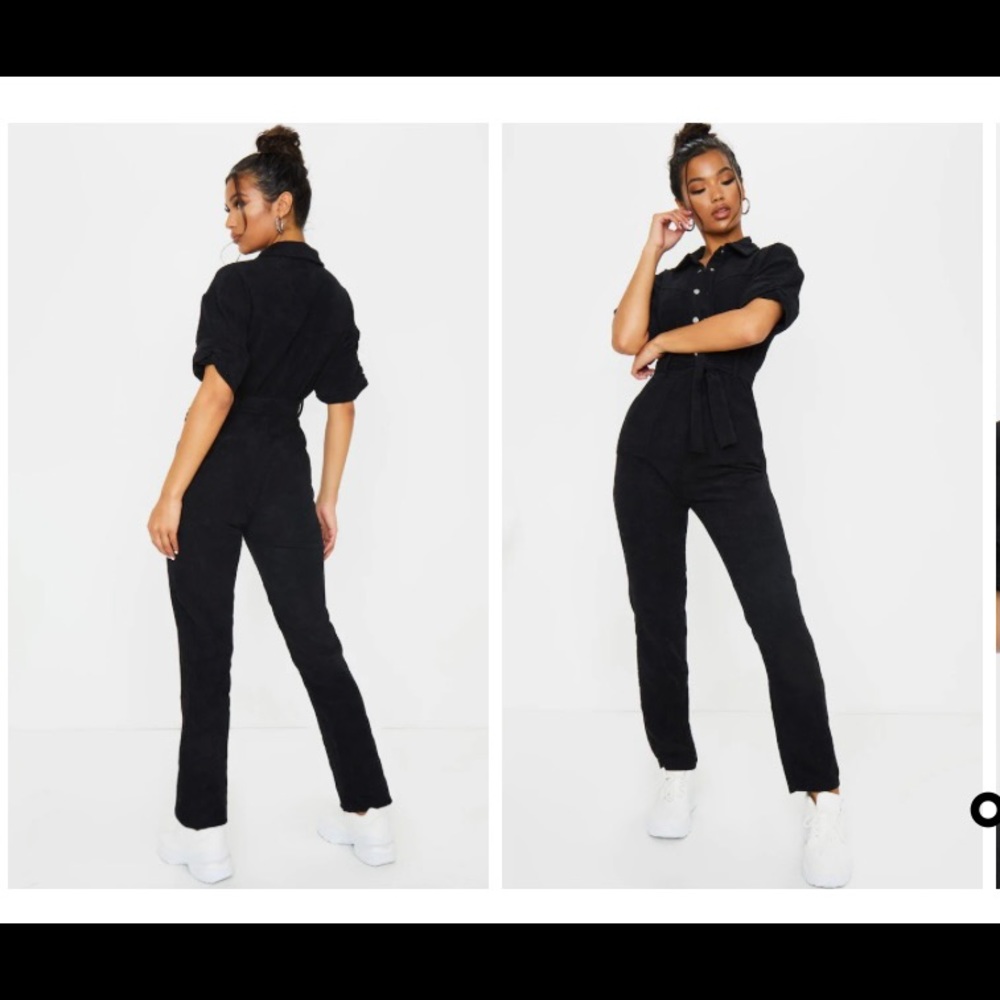 Black short sleeve Jumpsuit!! Brand New!!